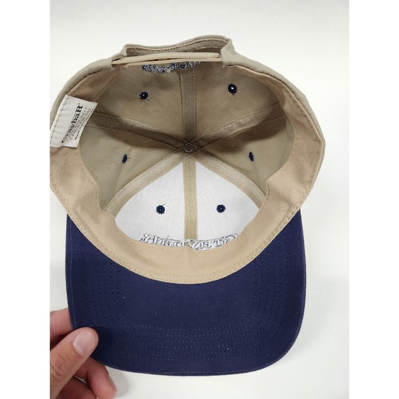 Graybar Hat Cap Tan and Blue Electrical Data Voice SnapBack - Picture 5 of 6